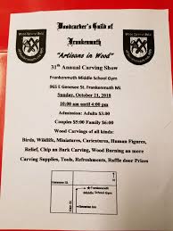 Woodland Woodcarvers at Ultimate Sports Show in Grand Rapids