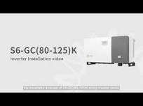 S6-GC(80-125)K #Solis Inverter Installation Video