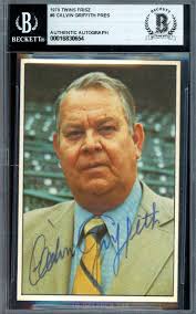 1978 BRF Frisz Minnesota Twins