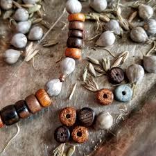 Men S Beaded Necklace Copper Jobs Tears Job S Tears Mens Beaded Necklaces Mens Jewelry