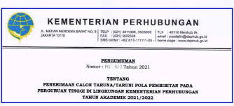 Untuk surat sehat dari dokter apakah wajib dokter yg. Persyaratan Pendaftaran Sekolah Kedinasan Kemenhub Tahun 2021 Info Pendidikan Terbaru