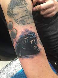 Some panther tattoos designs and ideas are. Sandoztattoo Logos Football Carolina Panthers Panther Panthers Color Sports Logo