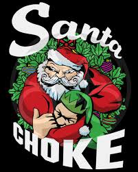 Santa Choke Funny Christmas 2020 Martial Arts Design In 2020 Art Design Christmas Humor Martial Arts
