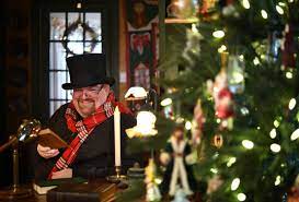 See more ideas about christmas carol, dickens christmas carol, christmas carol charles dickens. Worcester Living Inspired By A Christmas Carol Lancaster Couple Decorate Home Top To Bottom