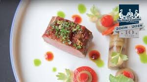 2 Michelin Star Chef Rolf Fliegauf Creates Lamb From Romandie With Peppers And Aubergine Youtube Michelin Star Chef Stuffed Peppers Cooking And Baking