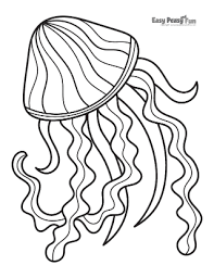 Keep your kids busy doing something fun and creative by printing out free coloring pages. Jellyfish Coloring Pages Easy Peasy And Fun