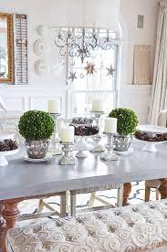 Winter White Dining Room Centerpiece Dining Room Centerpiece Dining Room Table Centerpieces Dining Room Table Decor