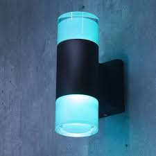 Buy outdoor lighting at australia's favourite online shopping destination. Led Colour Changing Up Down Outdoor Wall Light Litecraft