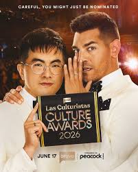 RT Category is... Culture's Biggest Night 🏆 The @LasCulturistas  #CultureAwards2026 tape tomorrow (brace yourselves for legendary red carpet  content) and air simultaneously on Bravo and @Peacock June 17th! Such a  pleasure to