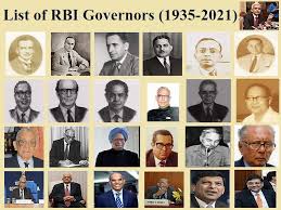 Until the monetary policy committee was. List Of Governors Of Reserve Bank Of India 1935 2021