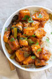 Tofu 65 Vegan Paneer 65 Vegan Richa Recipe Tofu Recipes Vegan Recipes Beginner Vegan Recipes Easy