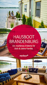 Hausboot Ubernachtung In Brandenburg An Der Havel Mydays Hausboot Ubernachtung Kurzurlaub