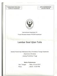 Apabila ada pihak yang menjanjikan kelulusan calon mahasiswa dengan imbalan, mohon dapat melaporkan ke panitia sipenmaru poltekkes bandung melalui email : Soal Sipenmaru D3 Poltekkes 2010