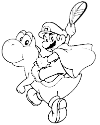 Free printable colouring pages for kids. Coloring Page Super Mario 12