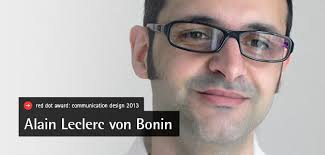 Alain <b>Leclerc von Bonin</b>. Als unabhängiger Gestalter und Art Direktor mit <b>...</b> - 2013_JURY_HEADER_bonin_b