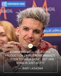 🇭🇷 Baby Lasagna opened up about #Eurovision2024 and Bambie Thug: