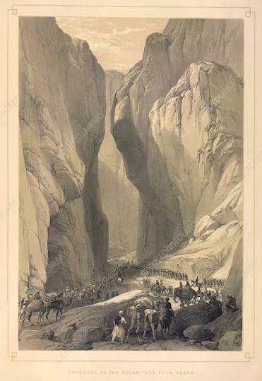 Entrance to the Bolan Pass - Stock Image - C018/6183 - Science Photo Library