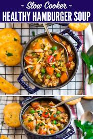 Cabbage, sausage, and potato soup. Crock Pot Hamburger Soup Easy And Healthy Recipe