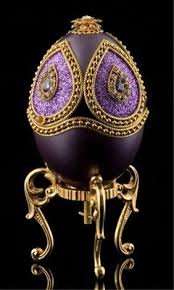 Faberge Inspired Violet Egg Jan 22 2014 Connoisseur Auctions In Sc Faberge Faberge Eggs Egg Art
