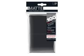 The clear side seems reasonably scratch resistant. Dick Smith Ultra Pro Pro Matte Deck Protector Sleeves 100ct Black Toys Hobbies Games Card Games Poker Card Games Vintage Toys Hobbies Games