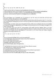 These worksheets look to address this standard pretty thoroughly. The Internet Test 9th Grade A2 B1 English Esl Worksheets For Distance Learning And Physical Classrooms