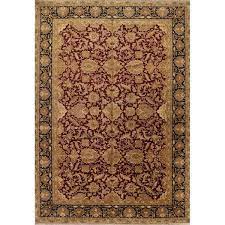 The primary materials used are cotton, silk and wool in indian textiles. Agra Indian Floral Hand Made Wool Large Area Rug 17 7 X 11 10 On Sale Overstock 26878986