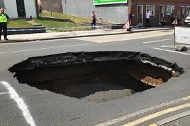 These can be caused by everything from tree roots and movement of the soil to freezing and thawing how can i fix this problem. Huge Four Metre Sinkhole Will Take A Month To Fix Chard Ilminster News