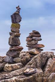Garden age supply natural river stone rock cairn sculpture stacked stone balanced rock zen stones meditation (quintuple). Cairns And Rocks 18 Photograph By Beverly Tabet