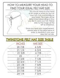 It is known that different suppliers do in fact follow different sizing metrics. How To Find Your Ideal Fur Felt Hat Size Vaquerostore
