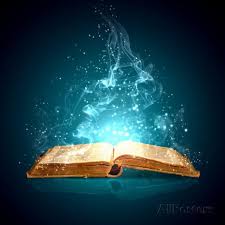 Image Of Opened Magic Book With Magic Lights Posters By Sergey Nivens At Allposters Com Magical Book Book Wallpaper Magic Book