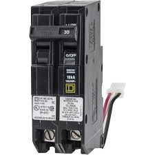 Since it is a double pole breaker, it is double the voltage of a single pole breaker installed in the same panel. Square D Qo 30 Amp 1 5 In 2 Pole Ilc Power Link Circuit Breaker Qo230plilc The Home Depot
