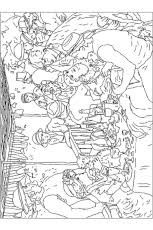 Quand les personnages de disney envahissent de célèbres toiles. Coloriage Tableau De Van Gogh Chambre A Arles