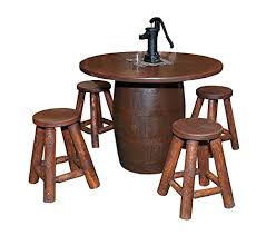 Maybe you would like to learn more about one of these? Whiskey Barrel Bar Table Natural Unfinished Buy Online In United Arab Emirates At Desertcart Ae Productid 20598006