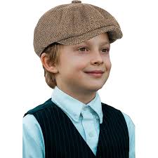 JANGOUL Boys Vintage Newsboy Cap Tweed Flat Beret Cabbie Hat for Kids  Toddler Pageboy, Flecked Light Grey, 12-24 Months: Buy Online at Best Price  in UAE