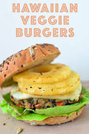 Hawaiian Veggie Burgers Recipe Delish Knowledge Recipe Veggie Burgers Recipe Veggie Burger Vegetarian Patty