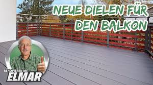 Tapeten dieter bohlen efition in. Neue Wpc Dielen Fur Den Balkon Verlegen Renovieren Mit Elmar Youtube