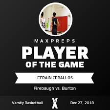 Efrain Ceballos' Firebaugh High School Bio