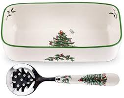 If an internal link led you here, you may wish to change the link to point directly to the intended article. Spode Christmas Tree Cranberry Bowl With Slotted Spoon Buy Online At Best Price In Uae Amazon Ae