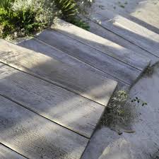 Lame Blooma Aspect Chene Blanchi 100 X 20 Cm Ep 3 Cm Terrasse Deco Exterieur Jardin Et Carrelage Imitation Bois Exterieur