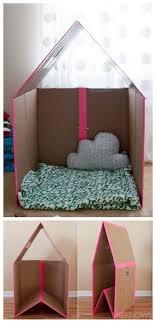 Maison En Carton Diy Cabane En Carton Maison En Carton Comment Construire Une Cabane