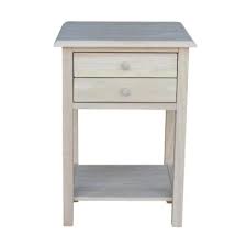 Pullout drawers for additional storage space. End Tables Accent Tables The Home Depot