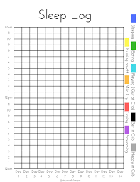 Exhaustive Sleep Chart Template For Adults How To Get A