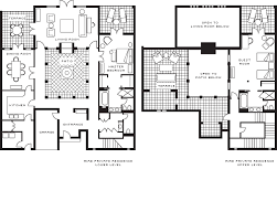 There are 132 rooms, 35 bathrooms, and 6 levels in the residence. Two Bedroom Riad Private Residence Four Seasons Resort Marrakech House Plans 53239