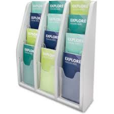 Part of our acrylic display range, we can create a uniquely designed wall brochure system to suit your requirements. Brochure Holders Office Depot