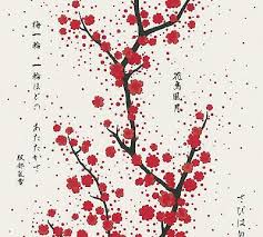 Its plush, crimson red blooms and black branches, both intricately displayed over a beige backdrop, give this floral wallpaper an authentic charm for any featured wall. Asian Fusion Japanese Blossom Trees In Red And Black High Quality Paste The Wall 4051315442784 Ebay