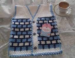 60 tane tunus orgu modeli ve deniz temali yelek yapimi nazarca com baby knitting patterns orgu tig isi bebek