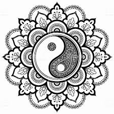 Yin Yang Coloring Sheet Incredible Pages Geometric Mandala Tattoo Mandala Tattoo Sleeve Mandala Tattoo Design