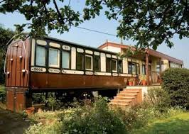 You Can Now Buy Old Abandoned Railway Coach And Covert Them Into Your Very Own Paradise Holiday Home Ecology Design Old Train Station