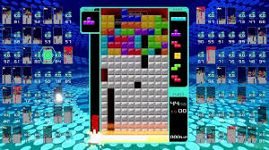 Tetris 99 An Exercise In Sensory Overload Battle Royale Game Tetris Battle Games