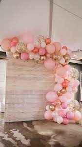 You Can Never Go Wrong With A Little Pretty In Pink Baby Shower Especially When There S A Mom Osa Bar Pink Gold Baby Shower Girl Baby Shower Decorations Pink Baby Shower